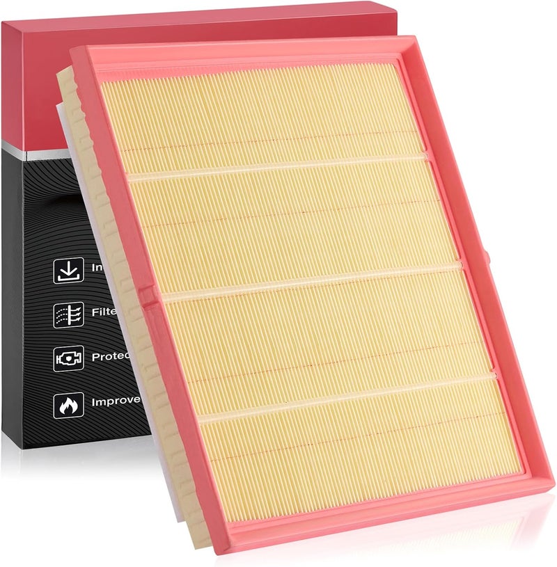 BDFHYK CA10867 Engine Air Filter Compatible with Cadillac SRX 2010-2016 & Saab 9-4X 2011, Replace# 15913344 - Image 1